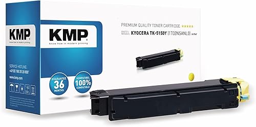 KMP Toner ersetzt Kyocera TK-5150Y Kompatibel Gelb 10000 Seiten K-T74Y