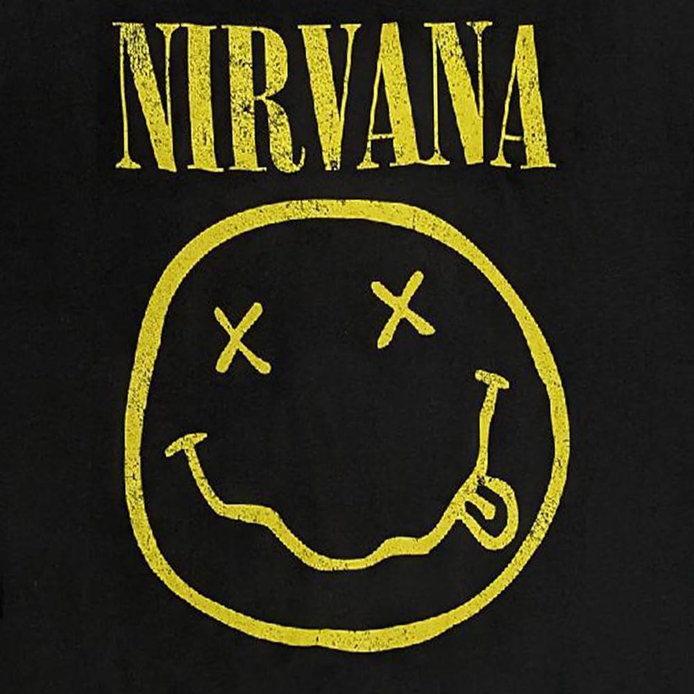 Rock Off officially licensed products Bluza Nirvana Yellow Grunge Face