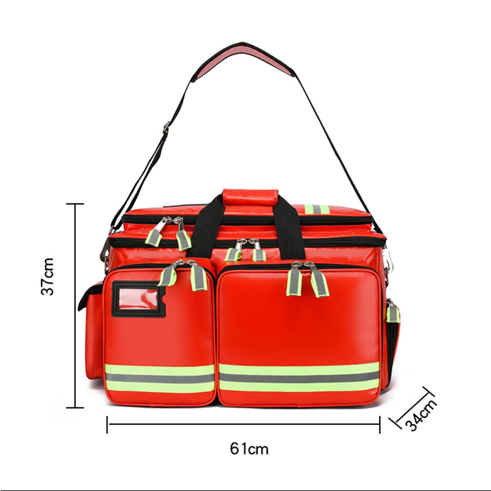 Leeres Erste-Hilfe-Set, wasserdichte, kompakte Notfall-Trauma-Tasche für Zuhause, Büro, Auto, Reisen, Outdoor, Camping, Wandern, Bootfahren