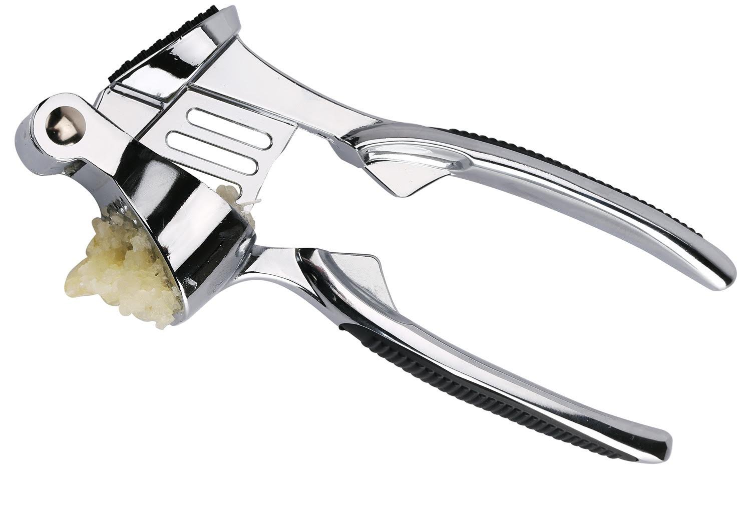 Konpex™ Heavy Duty Garlic Press – Quickly & Easily Chop, Mince, Crush & Press Whole Garlic Cloves