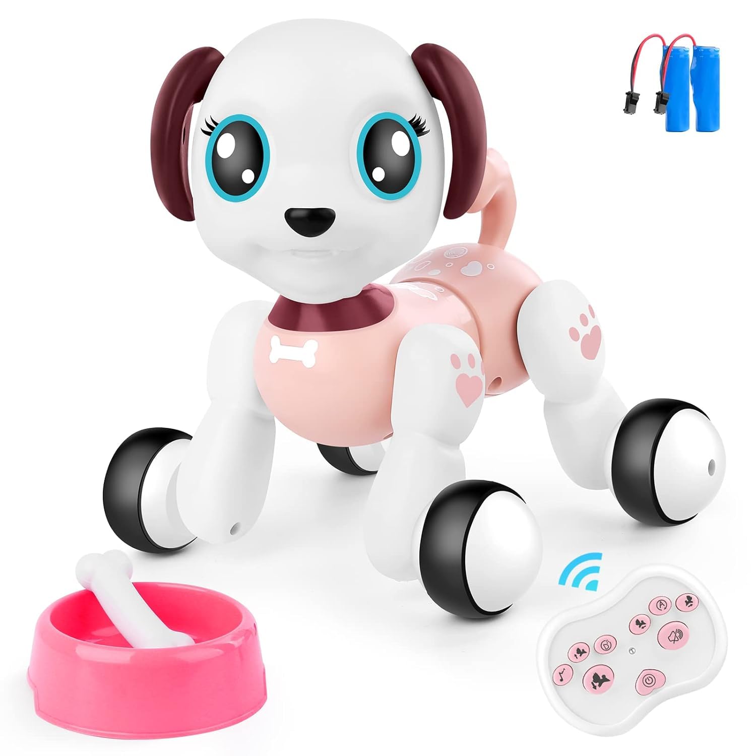 RAMNATH Remote Control Robot Dog Toy for Kids, RC Interactive Intelligent Walking Dancing Pet Robot Puppy with Lights & Sounds, Fun Smart Puppy Toys. (B0D9XQQV4W) Amazon Price History, Amazon Price Tracker