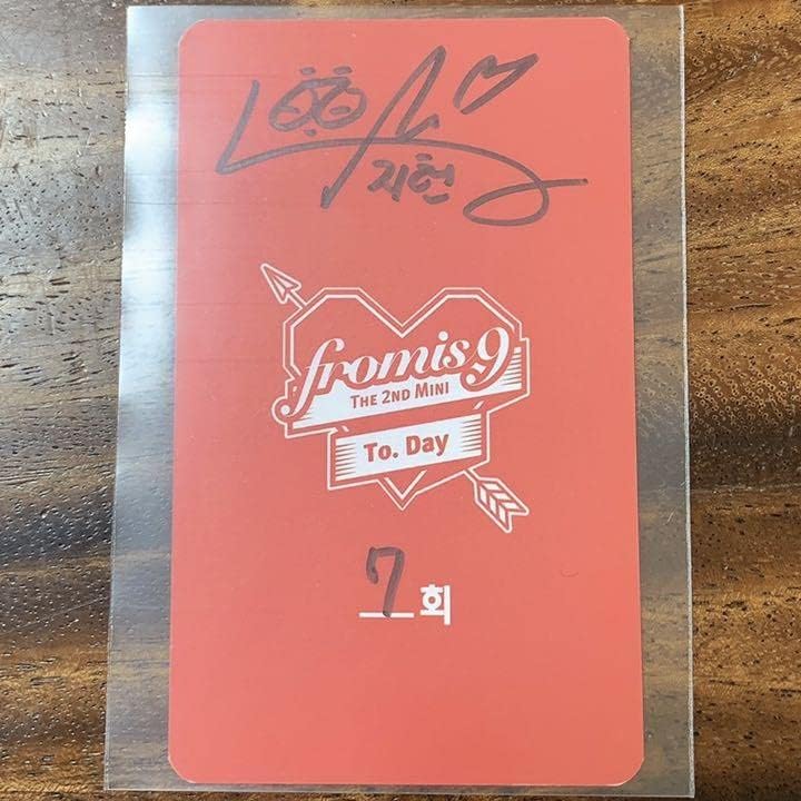 fromis_9 ジホン　トレカ&サイン入りアルバム fromis_9 ジホン トレカ&サイン入りアルバム