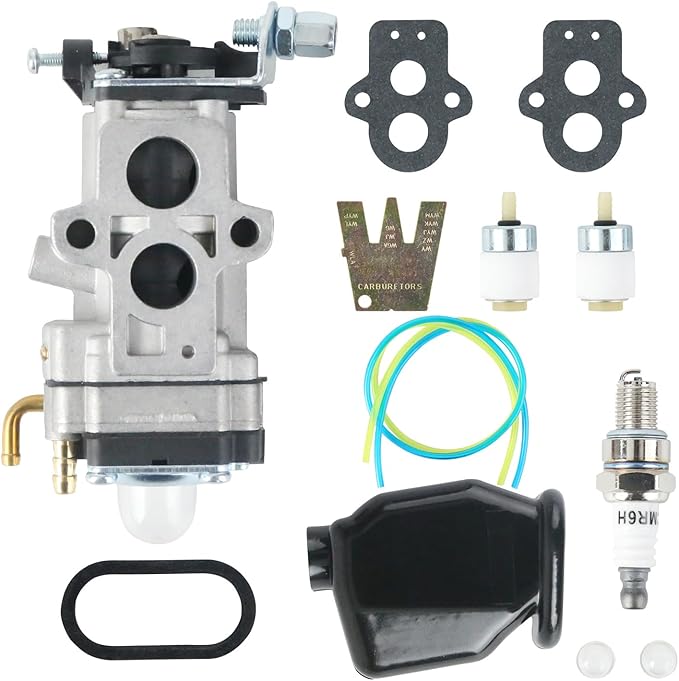 Membrane Carburatore Walbro Kit Carburatore Gubeter Per Soffiatore Husqvarna 150bt 350bt Include Candela C 801881 - Foto 9