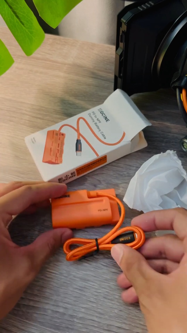 Cabo Zgcine Usb-c Pd Para Bateria Fictícia Lpe6 De 60 Cm | Parcelamento