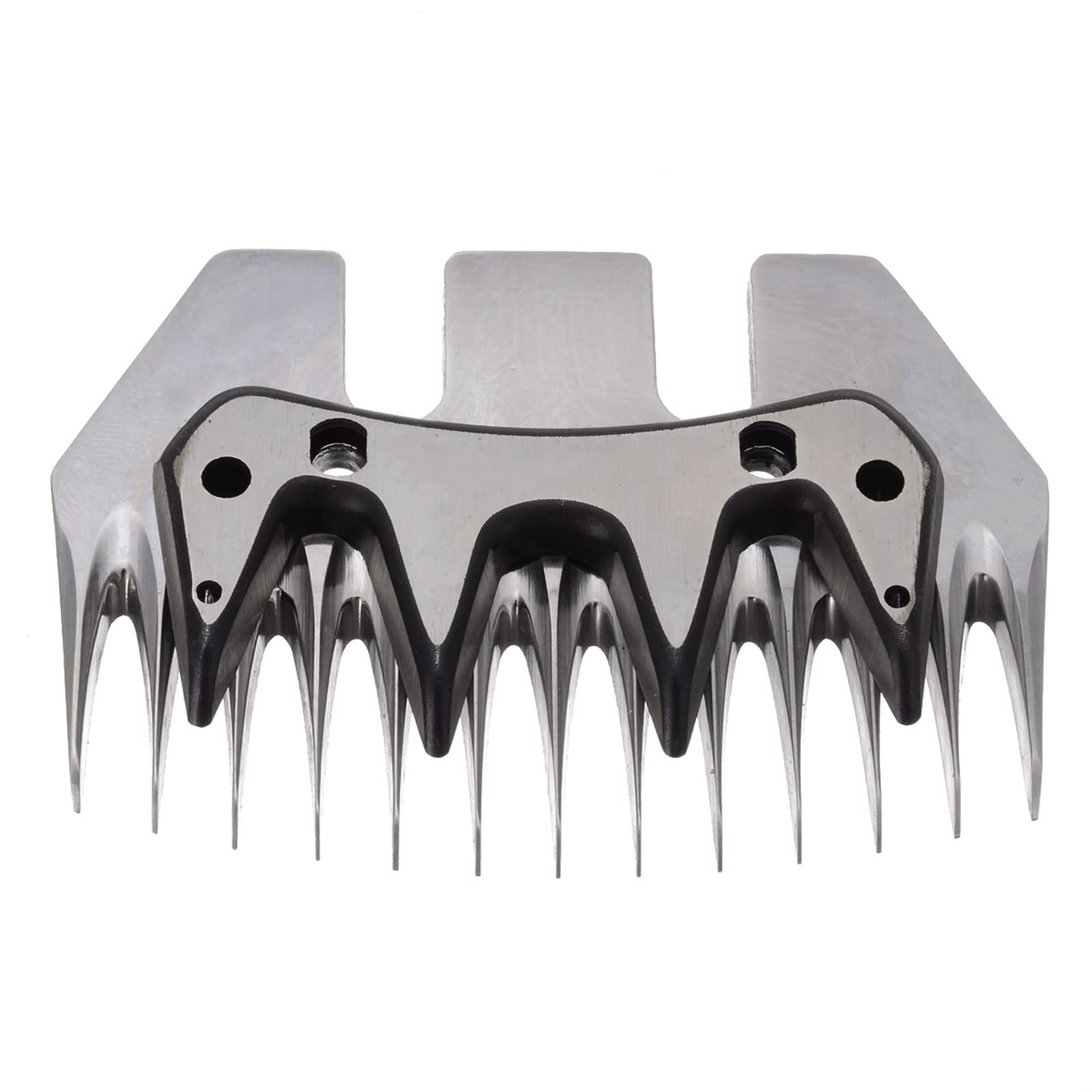 CUDTAPI Sheep Shearing Blade Straight Blade Sheep Shearing Clipper Stainless Steel Sheep Wool Shear Scissors For Livestock Grooming Tool