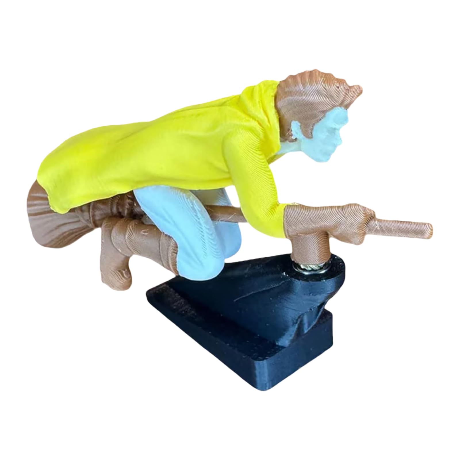 Witch and Wizard Broomstick Dashboard Drift Ornaments, Fun Drift Turn Wizard Broomstick Decor, Flying Doll Car Moving Cute Dashboard Drifting Decor, Car Decoration Gifts for Enthusiasts
