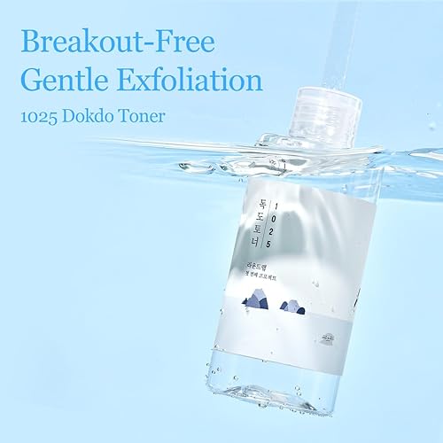 Miniatura 5 de ROUND LAB 1025 Dokdo Toner de 6.76 onzas líquidas, control de aceite y reduce el exceso de sebo, tónico facial exfoliante suave, agua de mar