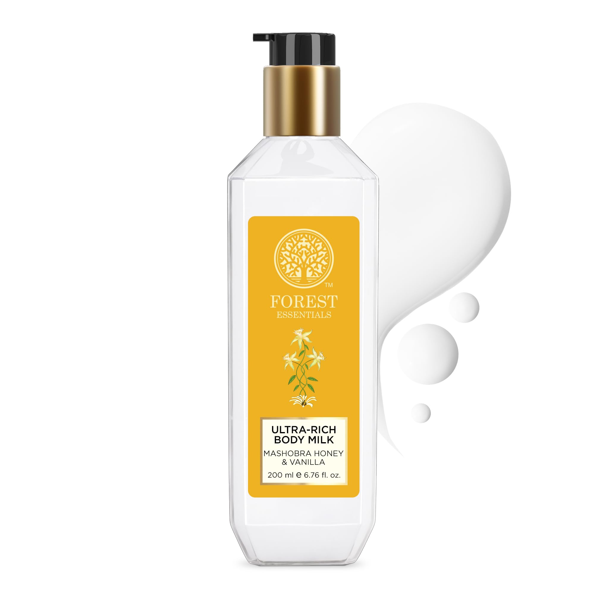 Forest Essentials Mashobra Honey and Vanila Ultra Rich Body Lotion, 200ml