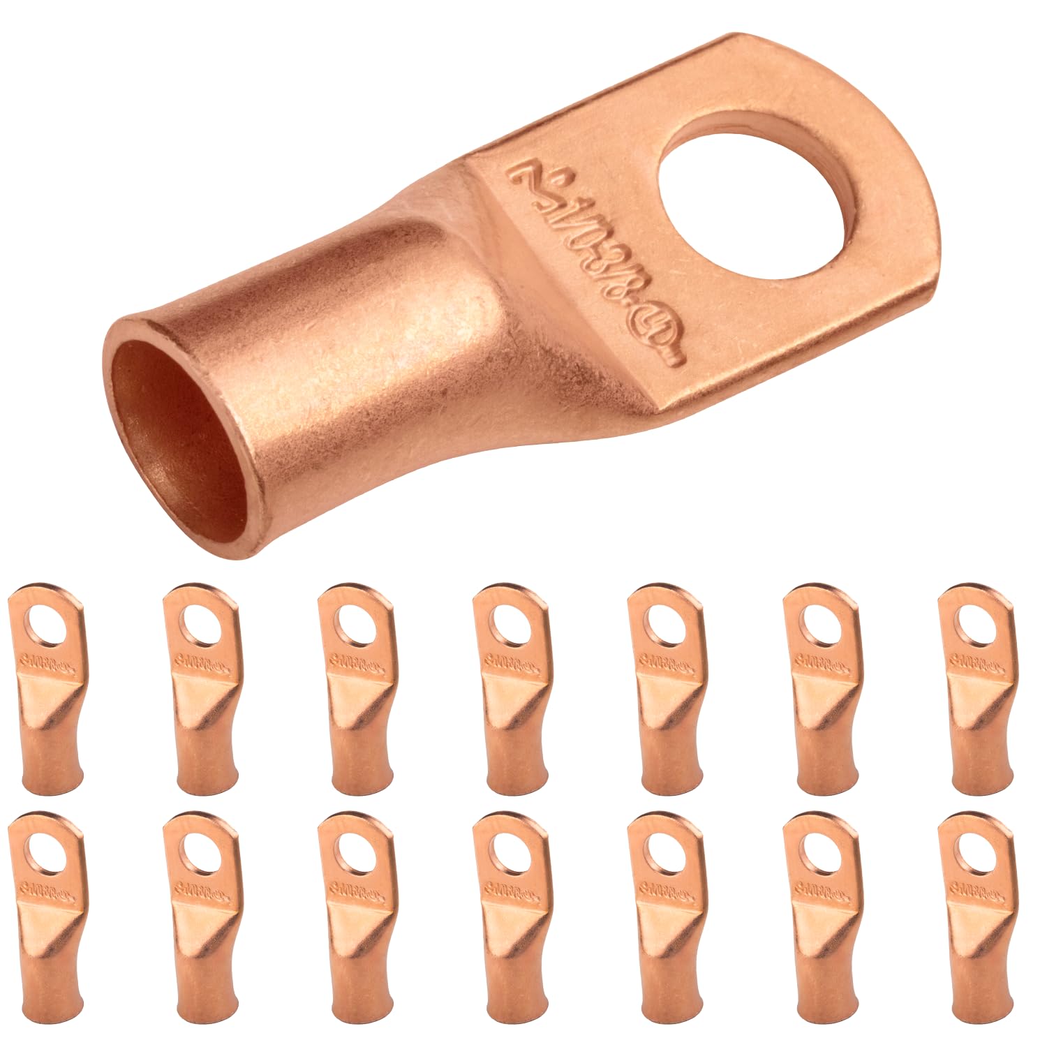 SELTERM Copper Lugs - 10 Ring Terminals -18