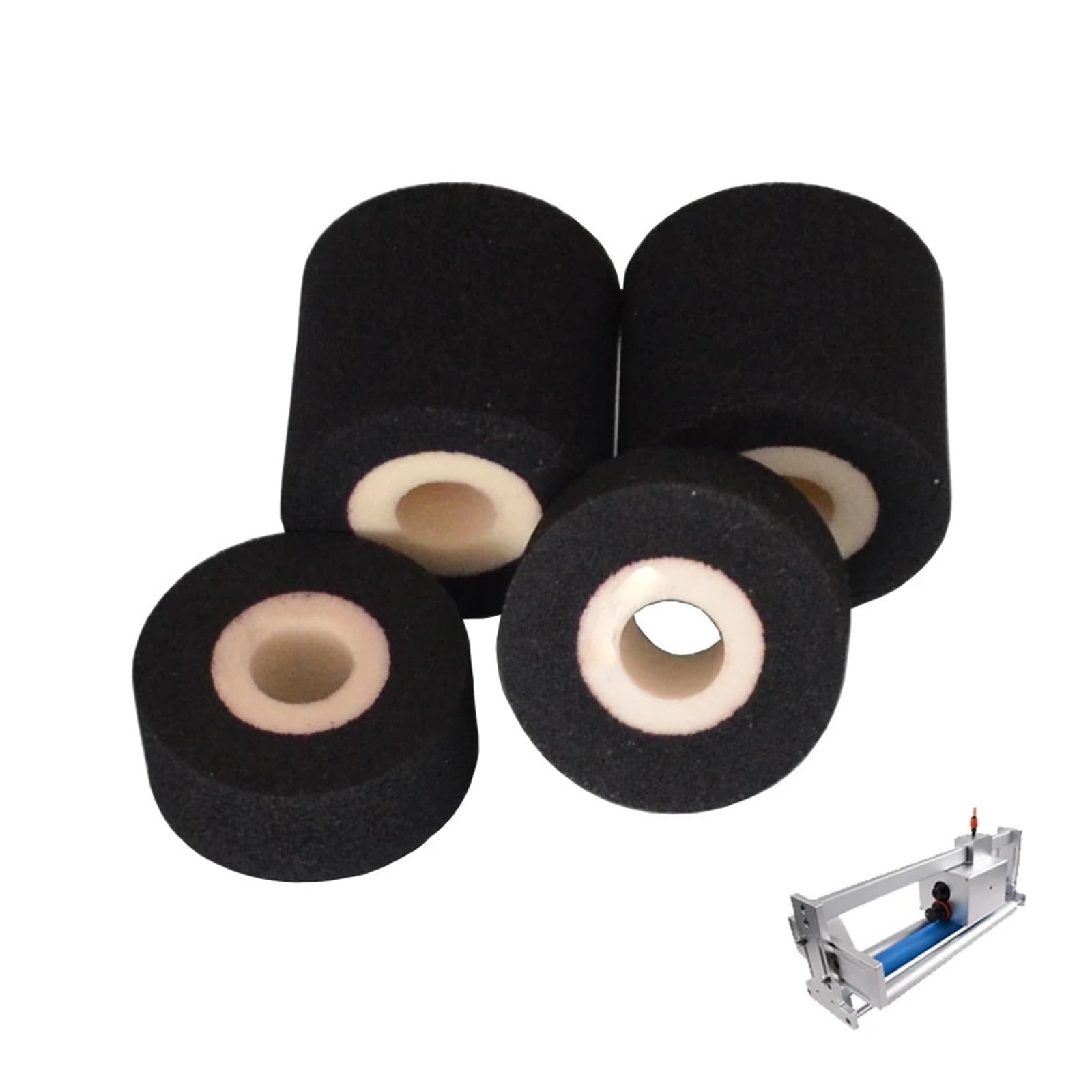 Hurtowa rolka z gorącym tuszem 36 * 32 do maszyny kodującej i uszczelniającej 36 * 16 mm(Wit,40mmx40mm 13pcs)