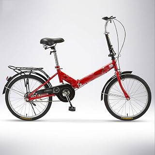 Ffshop Folding Bikes Ultra-light Adult Portable Folding Bicycle Small Speed Bicycle Damping Bicycle