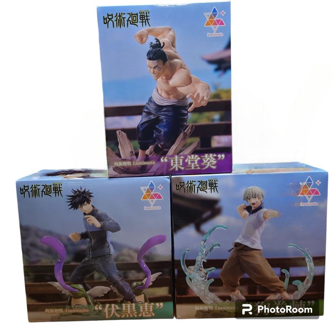 Amazon.co.jp: 呪術廻戦 ルミナスタ フィギュア3点セット : おもちゃ