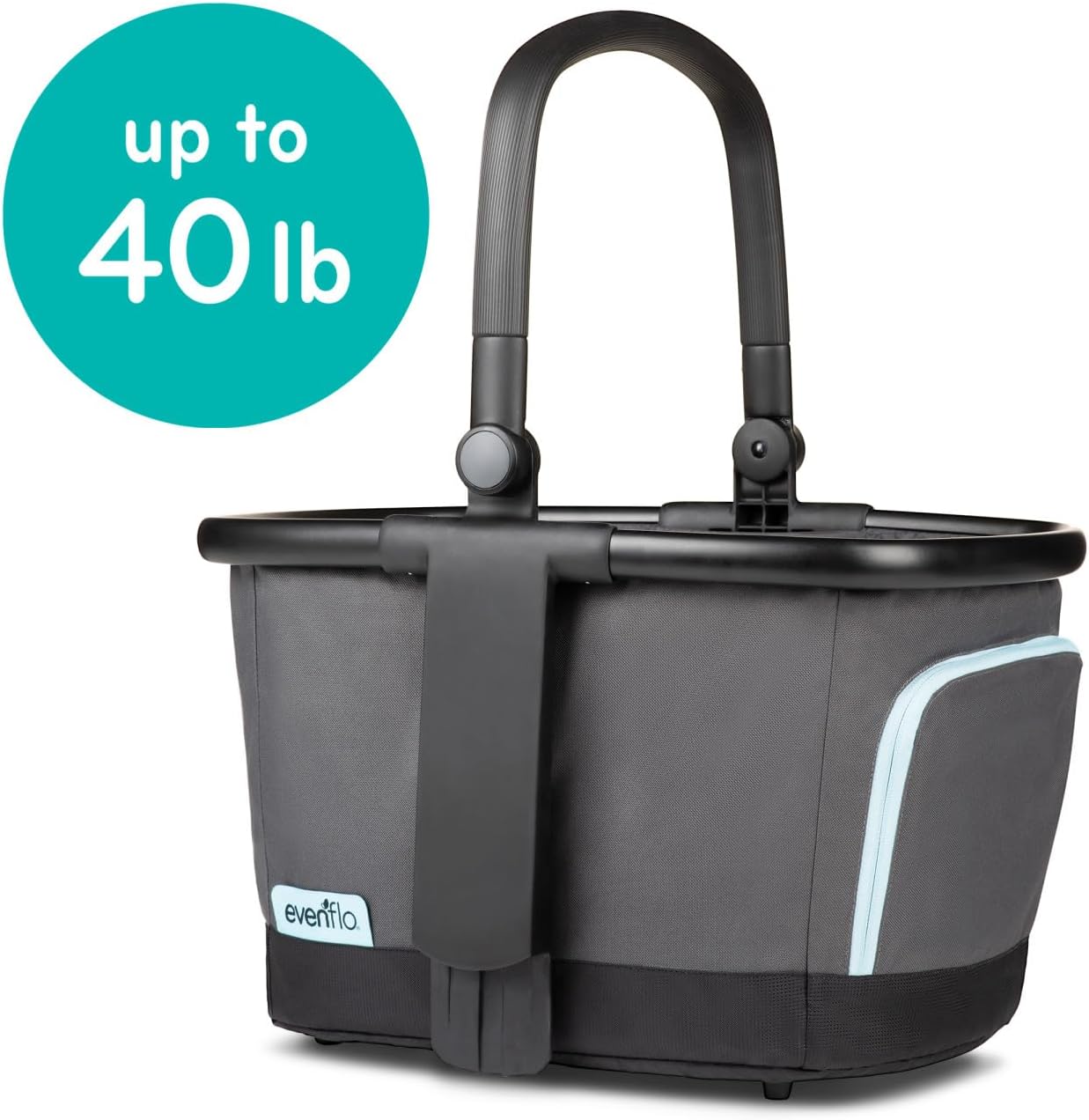 Evenflo Stroller Market Basket (Gray Sky)