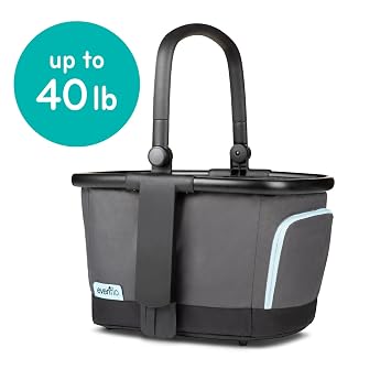 Evenflo Stroller Market Basket (Gray Sky)