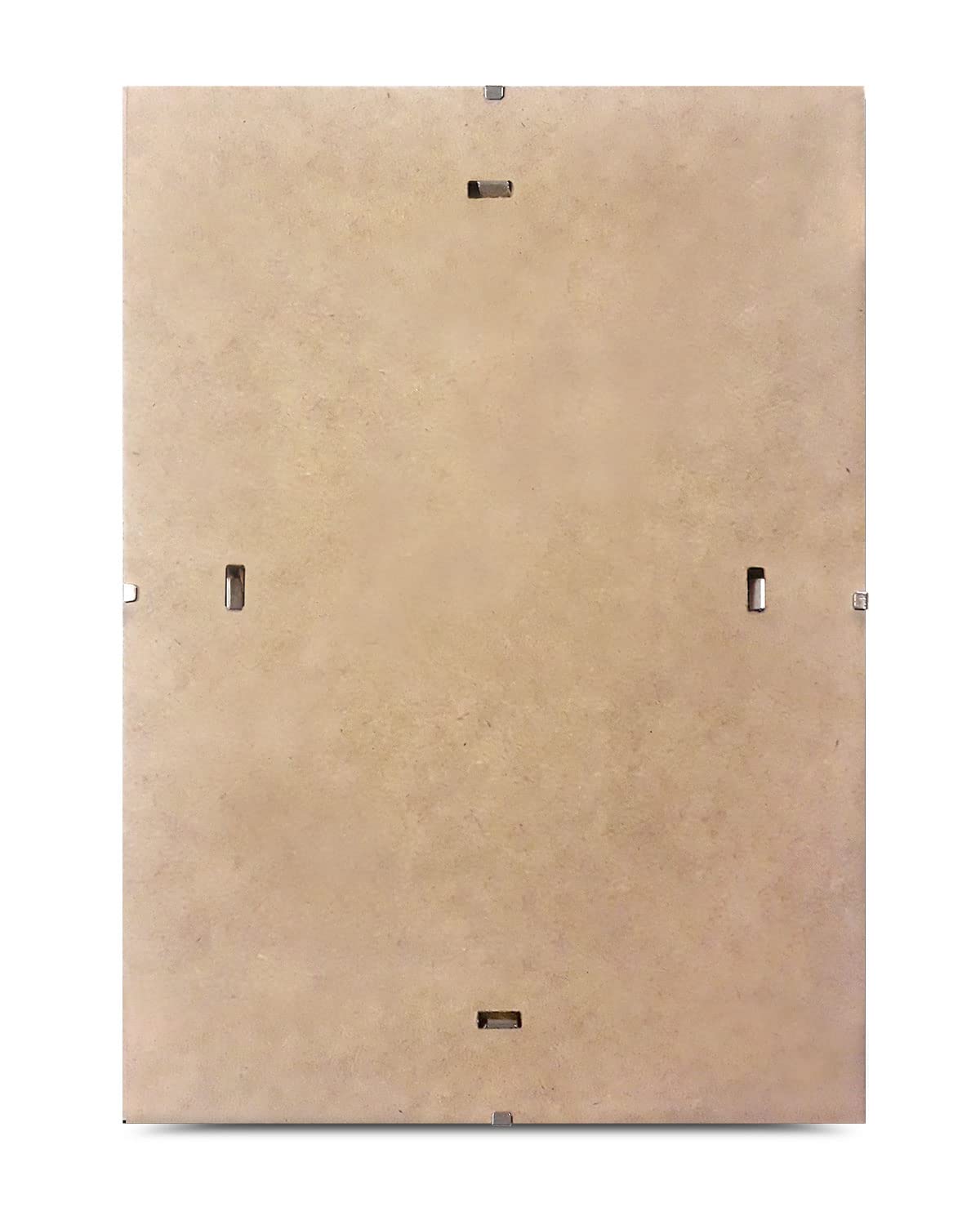 AFFa Frames Cadre À Pince En Verre| Design Minimaliste Avec Pinces En Métal | Plexiglas, HDF, 18x24 Cm | 1 Paquet De 5