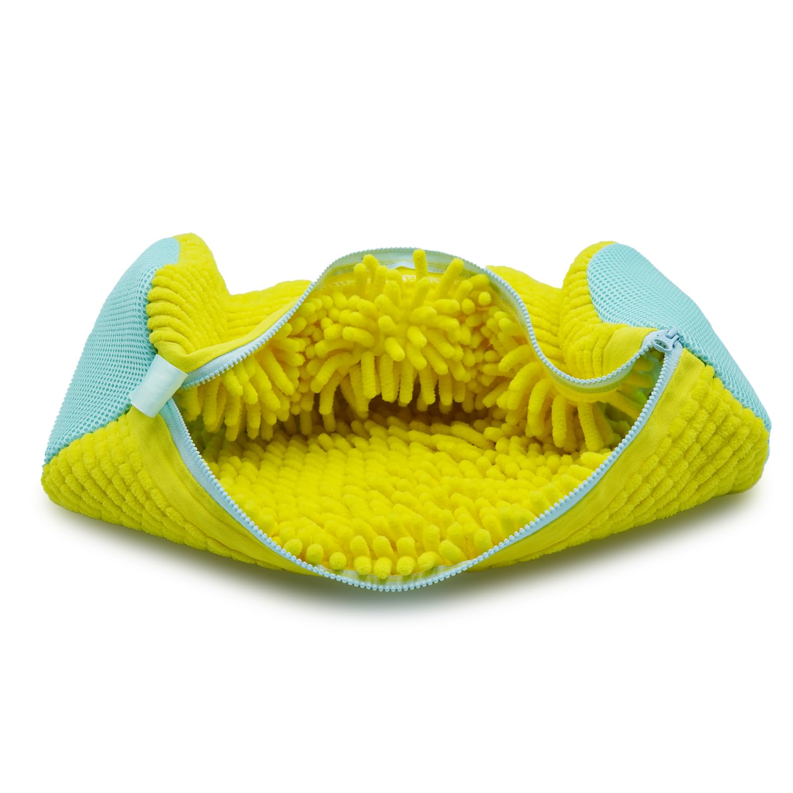 Cocoyeye Shoe washing machine bag, laundry shoe bag for washer and dryer, Reusable Zipper Plush Sneakers Washing Machine Bag for Shoes, Gym,Tennis Shoes, Delicate Yellow 1 pc-image-28