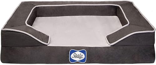 Miniatura 2 de Sealy Lux - Cama ortopédica de cuatro capas con gel de enfriamiento para perro S Gris moderno