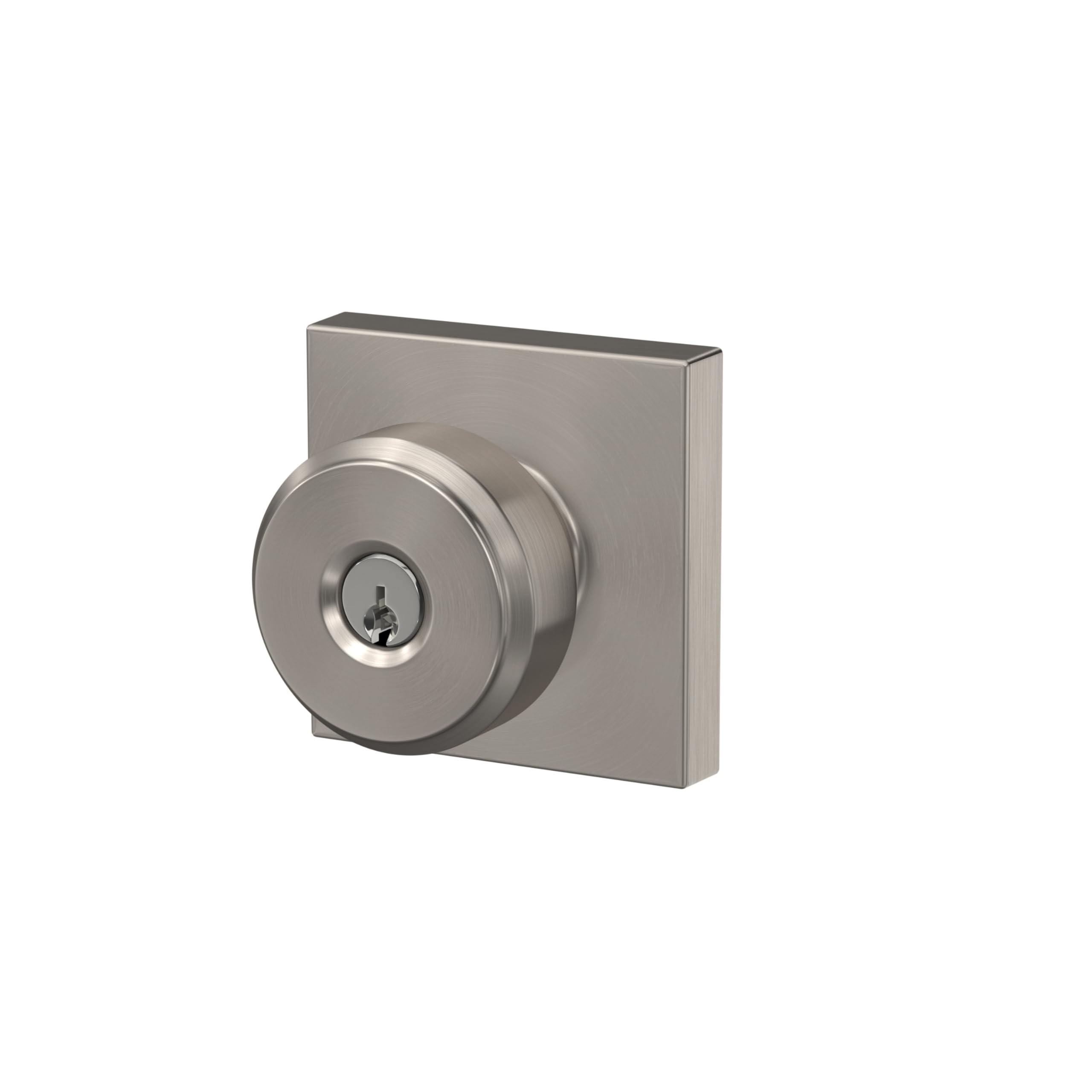 Schlage f51 a-bwe-col Bowery llave entrada juego de pomos para puerta de un cilindro con decoración,