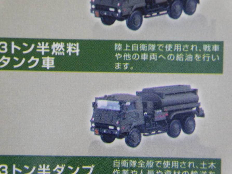 Amazon.co.jp: アオシマ 1/144 自衛隊名鑑 第1弾 陸上自衛隊 3t