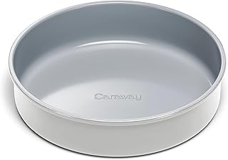 Caraway Non-Stick Ceramic 9” Circle Pan - Naturally Slick Ceramic Coatin...