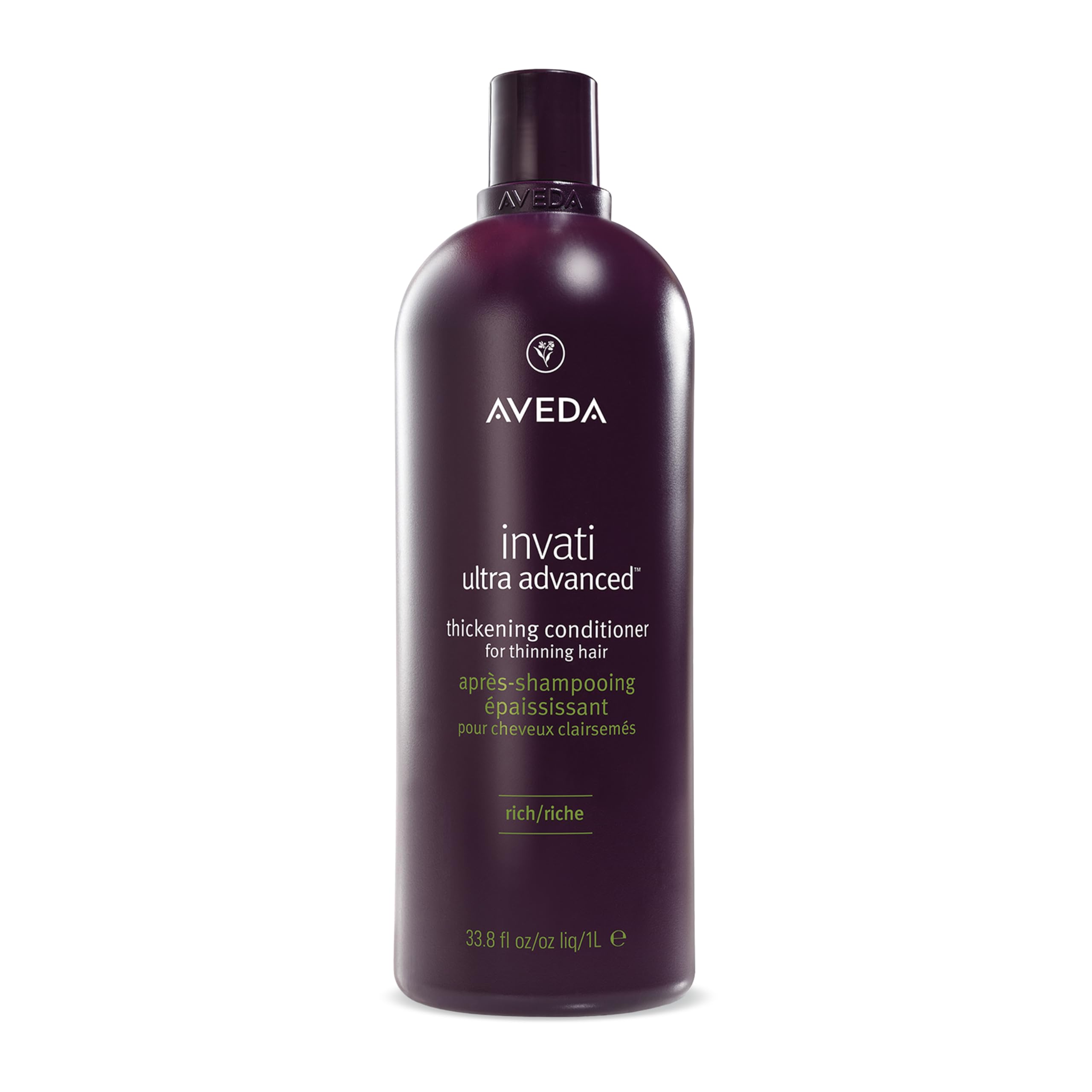 Aveda Invati Ultra Advanced Thickening Conditioner Rich | Stufe 2/4 | Reduziert Haarverlust um 77%*| für mittleres/dickes dünner werd. Haar | normale/ölige Kopfhaut | zu 96% natürlichen Ursprungs**
