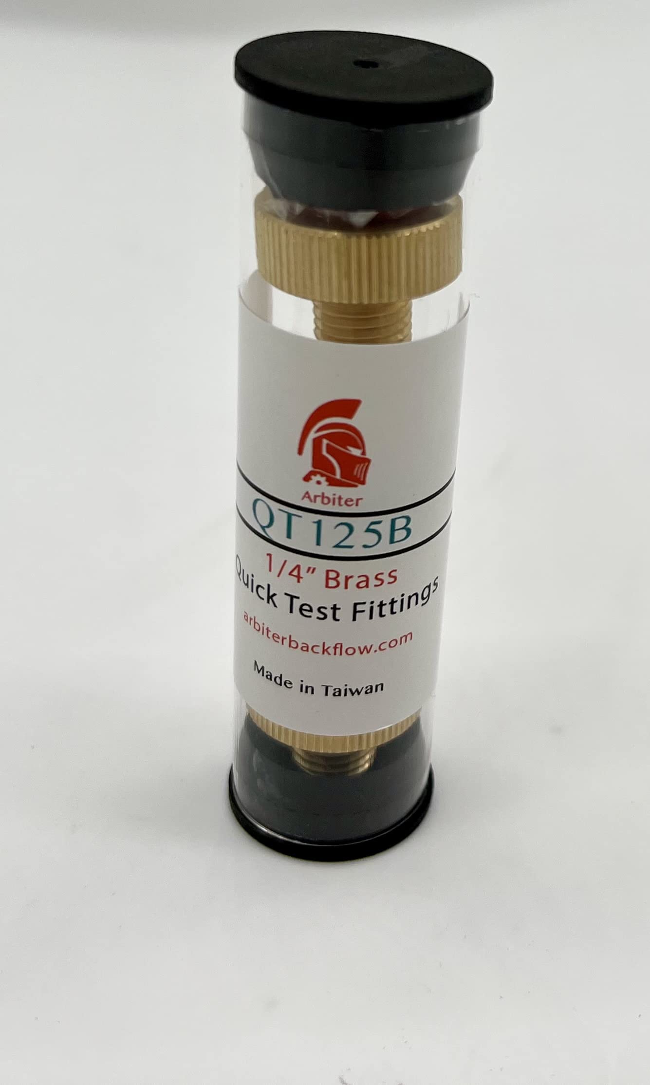 Arbiter Backflow Quick Connect Test Fittings (Brass, 1/4
