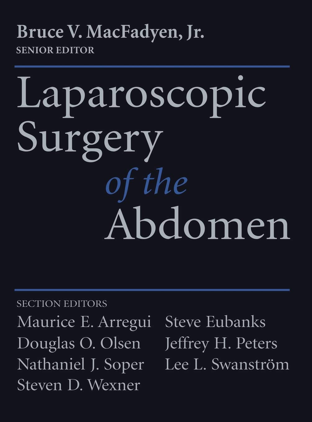 Springer Laparoscopic Surgery of the Abdomen