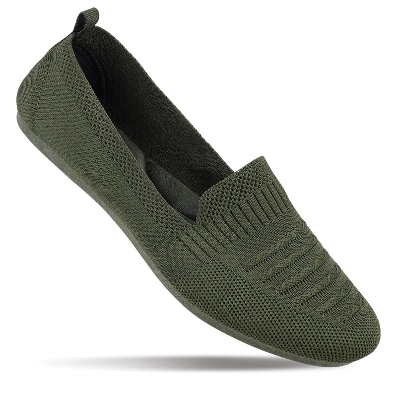 Image of WALKAROO Women's Slip-on Flat Ballerina Shoes|Perfact for Casual and Office Wear|WC4883