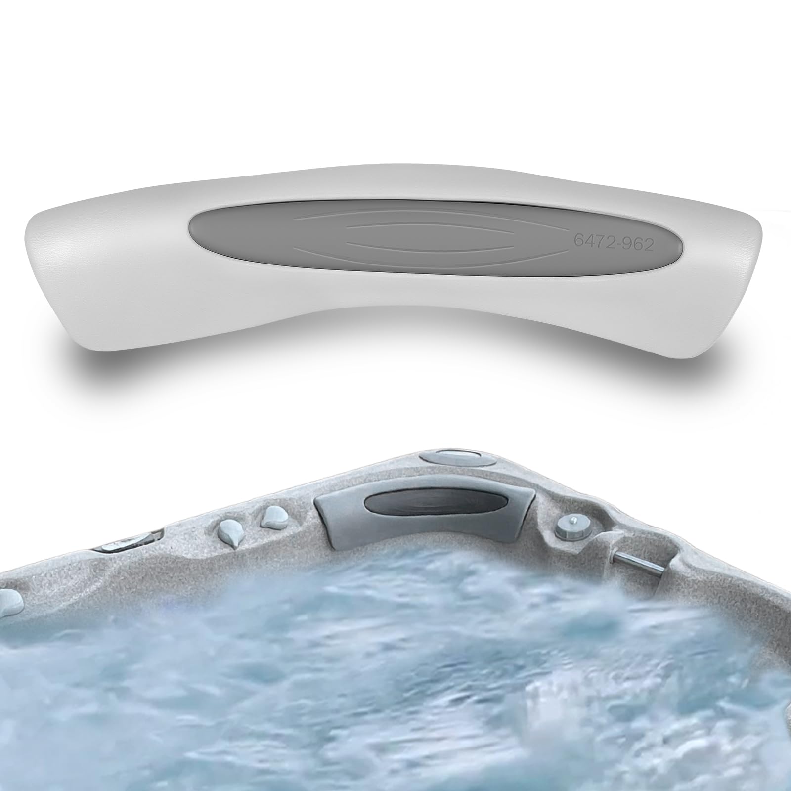 6472-962 Hot Tub Wrap Around Pillow and Insert for 2001-2014 Sundance 850 & 880 Series Cameo, Optima, Marin, Majesta, Maxxus and Metro Spas Models, Replace 6455-465 (spa Pillow) + 6455-472 (Insert)