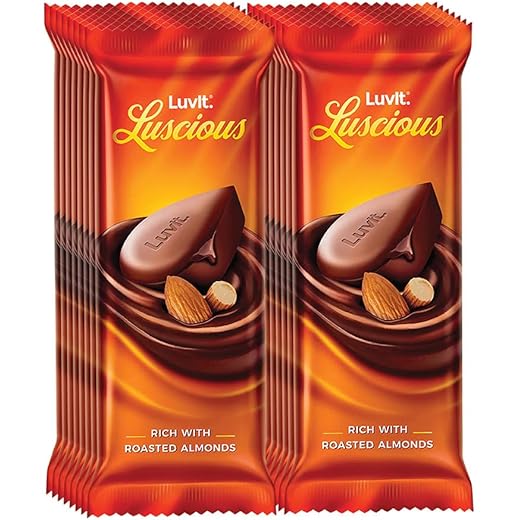 LuvIt Luscious Chocolate Bars Multipack 15-52gm