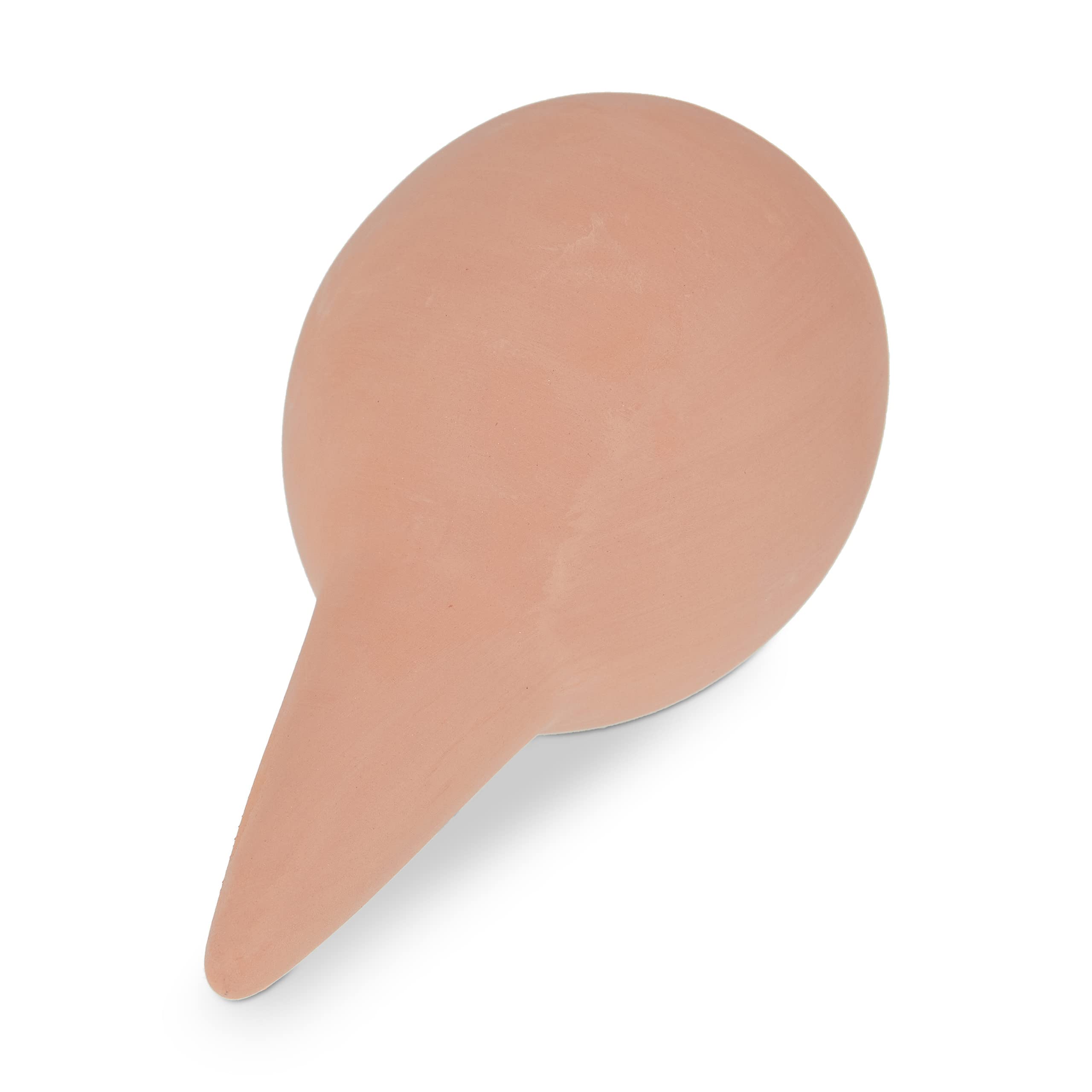 Relaxdays Set 4 Sfere da Irrigazione, Coni da 100 ml, HxD: 11,5 x 6 cm, Piante e Fiori da Interni e Esterni, Terracotta