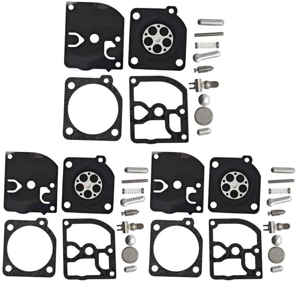 3pcs Carburetor Diaphragm Repair Kit Replacement For RB-137 C1Q Compatible With 136 137 141 142 41 36 Chainsaw