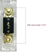 Vista 3 de irhapsody Kit de portafusibles ANL de 300 amperios, paquete de 3