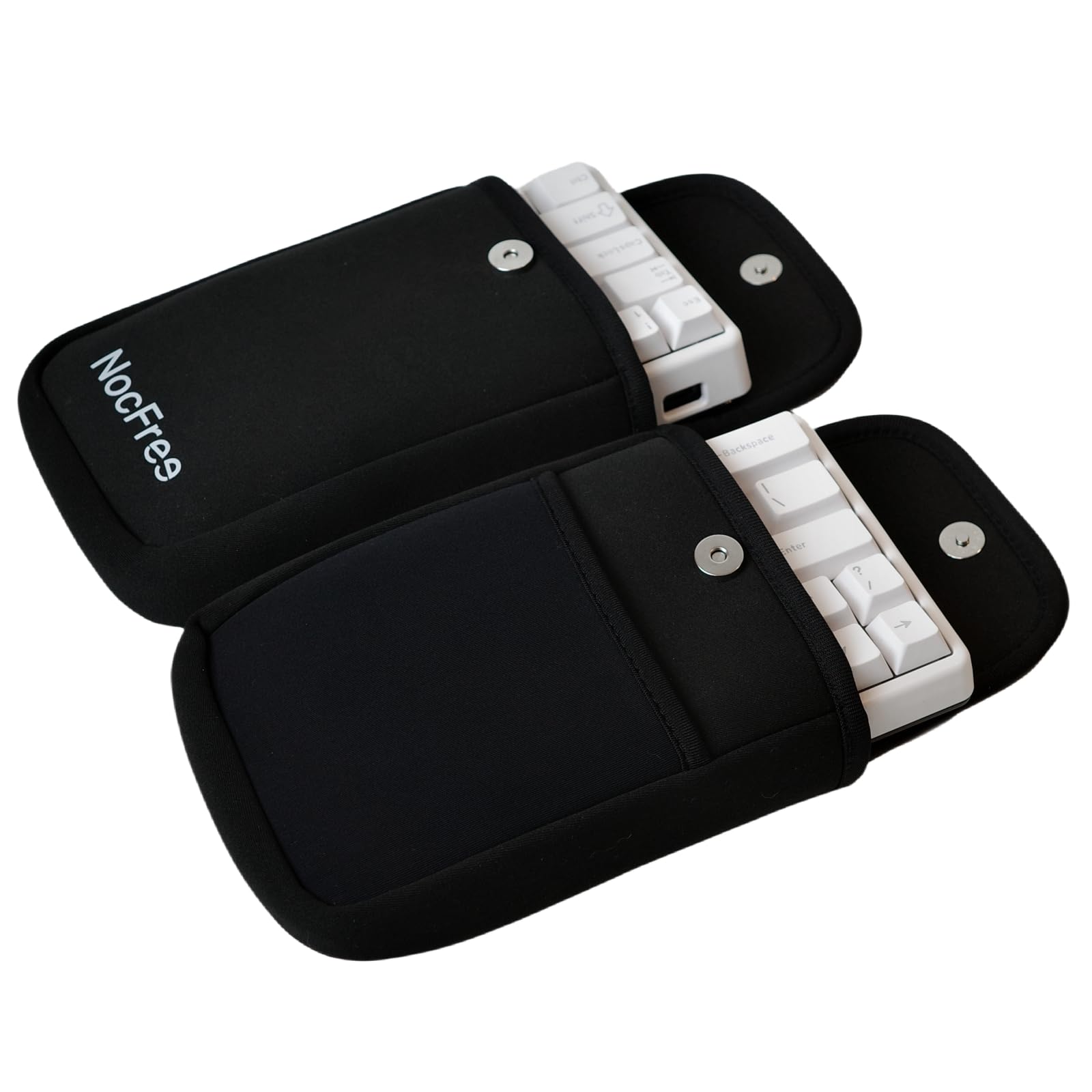 Custodia In Neoprene Per Tastiera NocFree Lite – Compatta, Pieghevole, Con Chiusura A Cerniera – Protezione Da Urti E Graffi - 3