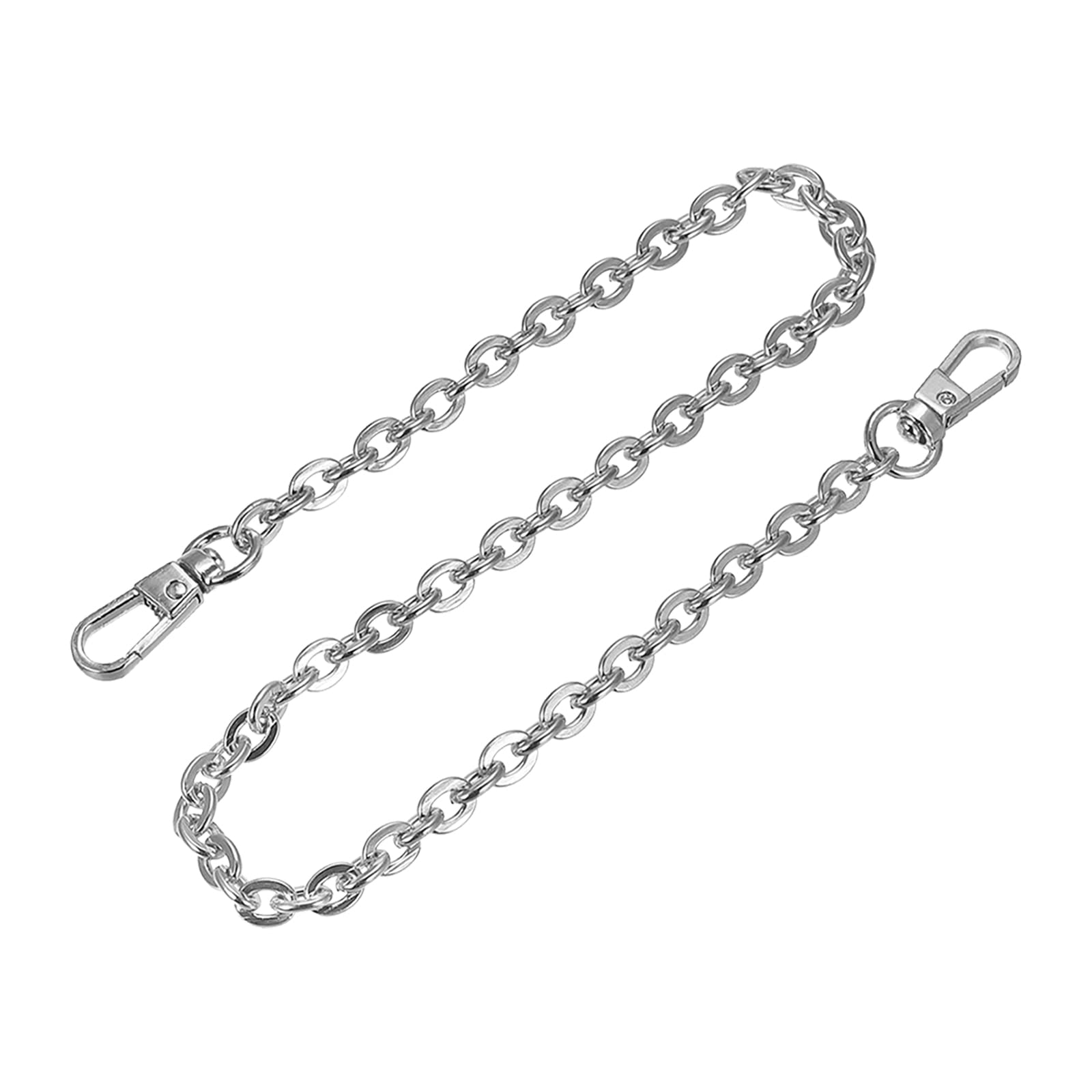 sourcing mapPurse Chain Strap, Iron Flat Chain Strap Handbag Chains Shoulder Body Replacement Strap