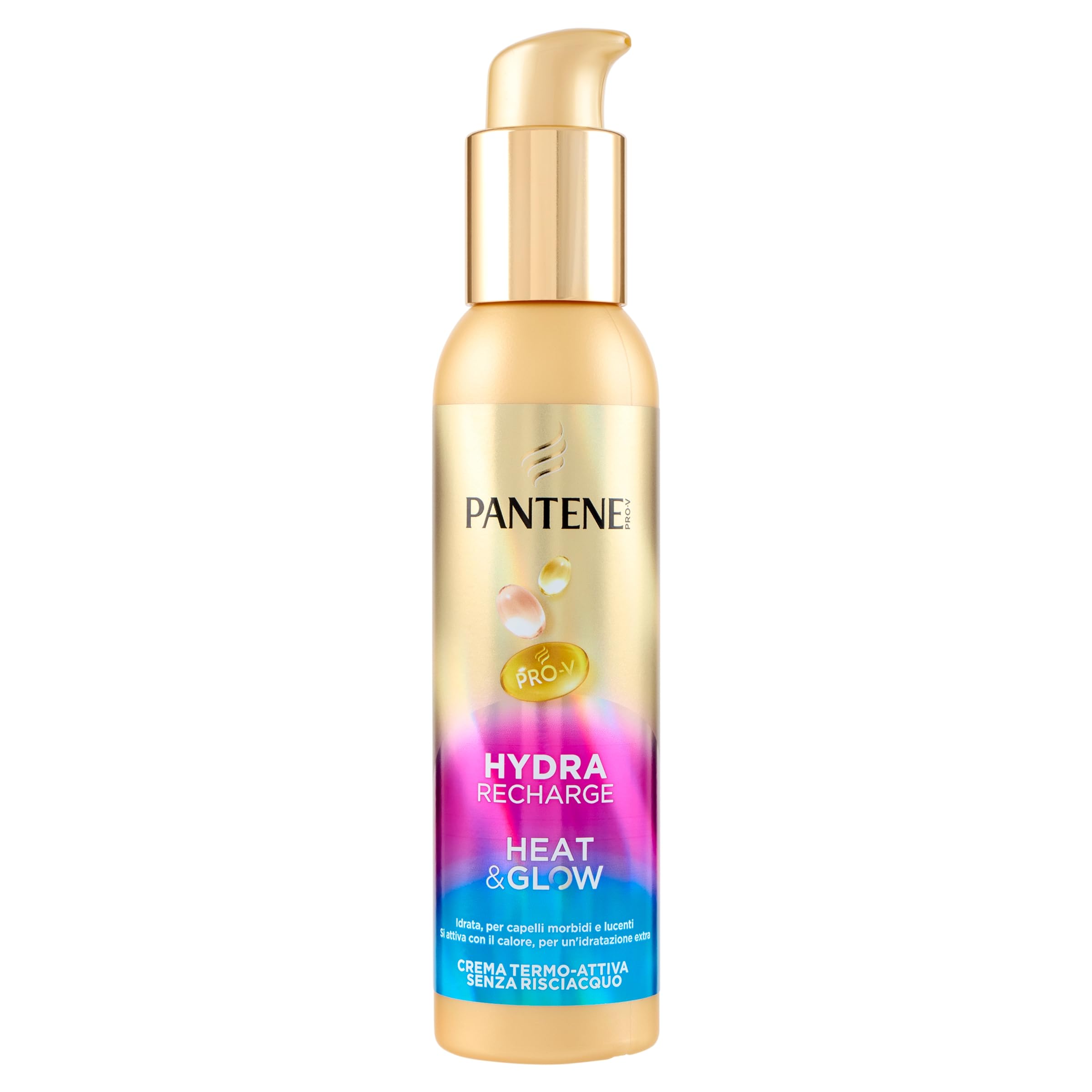 Pantene Pro-V Hydra revitalisiert Heat & Glow Creme ohne Ausspülen, 135 ml
