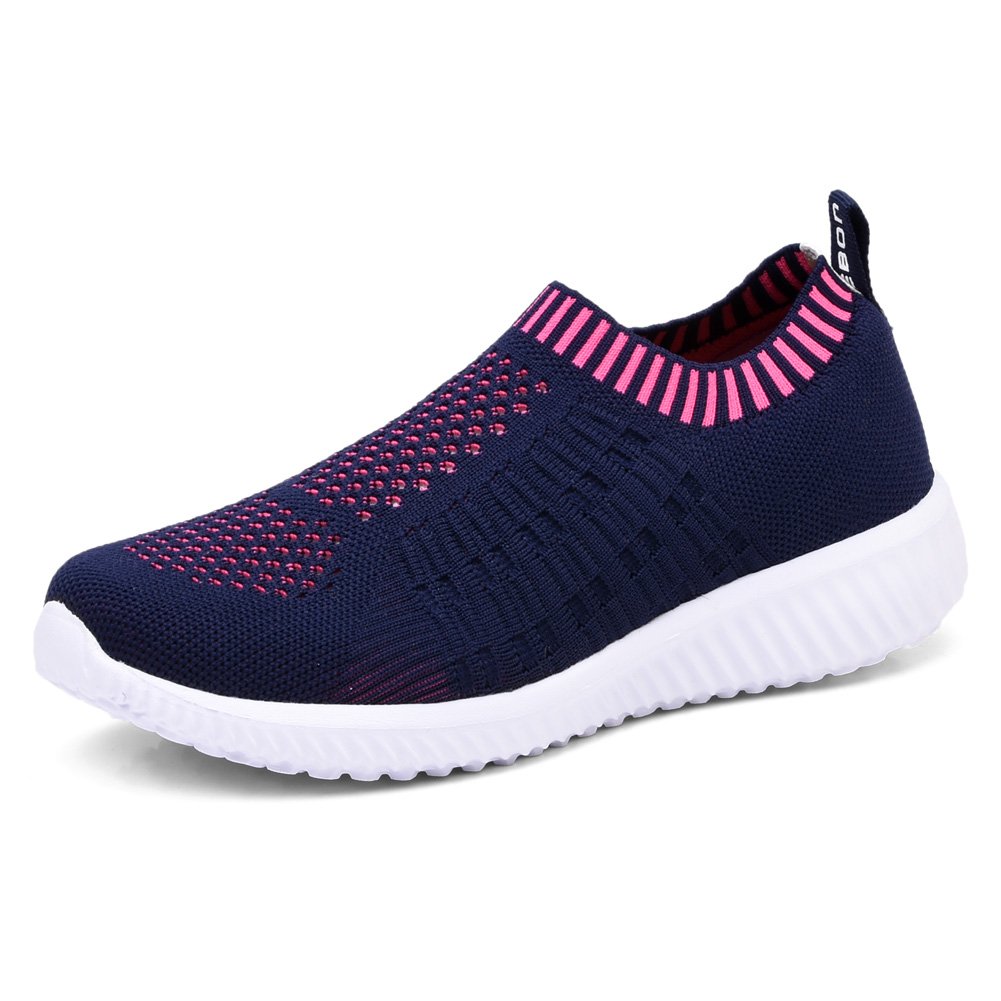 TIOSEBON Women's Athletic Walking Shoes Casual Mesh-Comfortable Work Sneakers