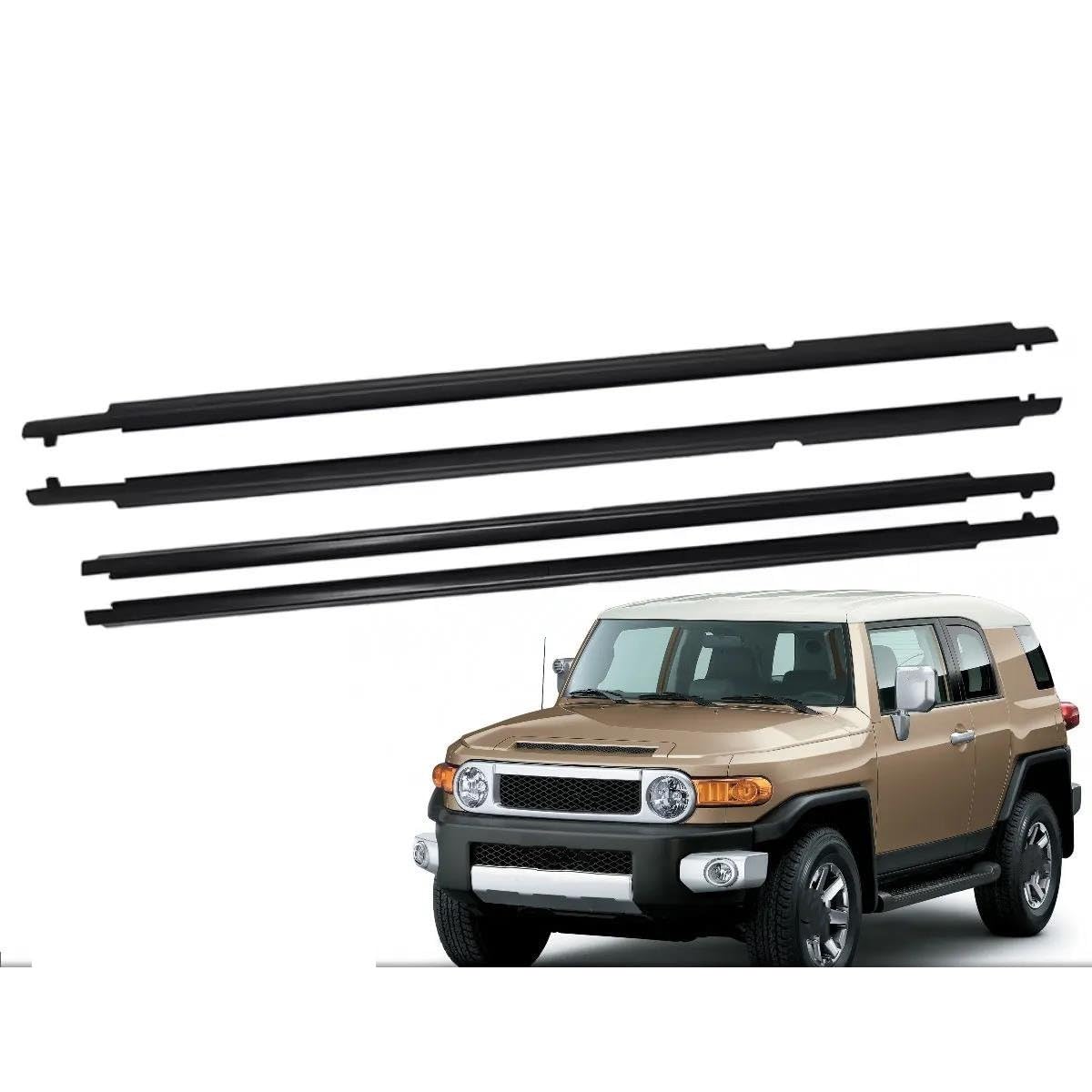 Wodoszczelna listwa uszczelniająca ciśnieniowa, uszczelka okienna 68161-35073 do Toyota FJ Cruiser 2007-2014