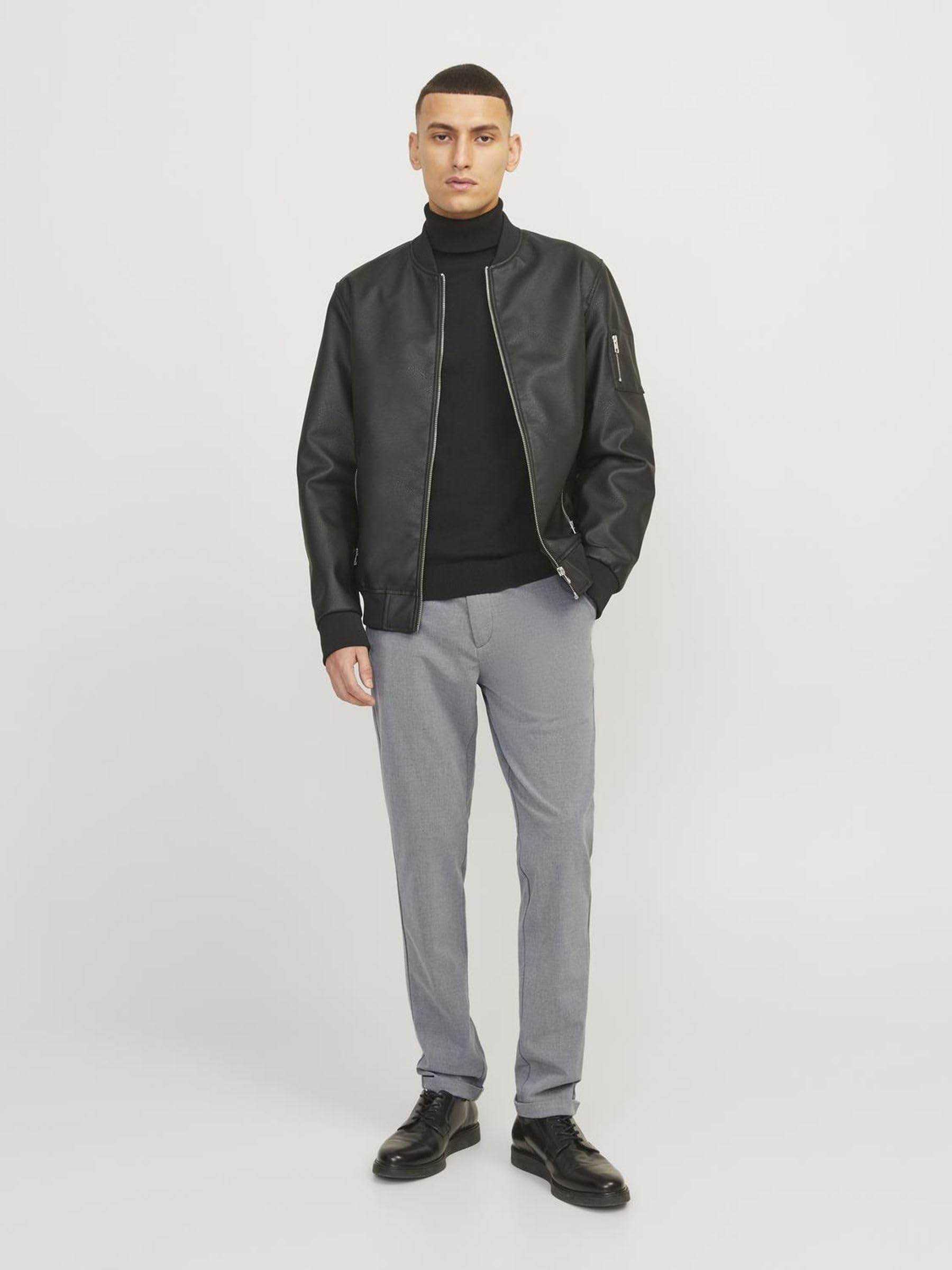 Jack & Jones Herren Jjimarco Jjconnor Akmrey Mel Noos Hose – Bild 3