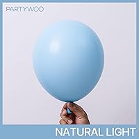 Vista 194 de PartyWoo Nude Balloons 100pcs 12 Inch Apricot Boho Fall Neutral Latex Helium Balloons for Graduation Wedding Anniversary Birthday Boy Baby Shower