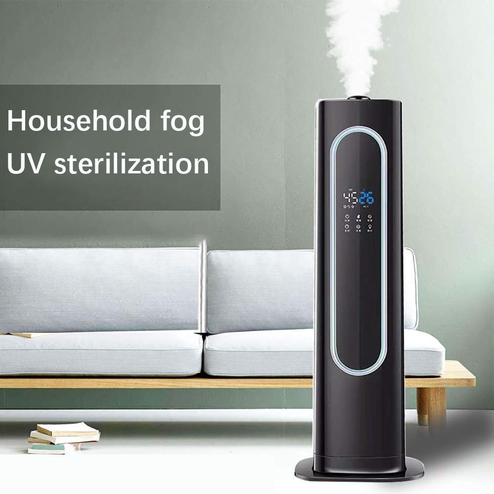 Humidificadores para Dormitorio, humidificador de Aire ultrasónico, humidificador silencioso de Relleno Superior Adecuado para dormitorios, Habitaciones Grandes, bebés y familias con una Gran capaci