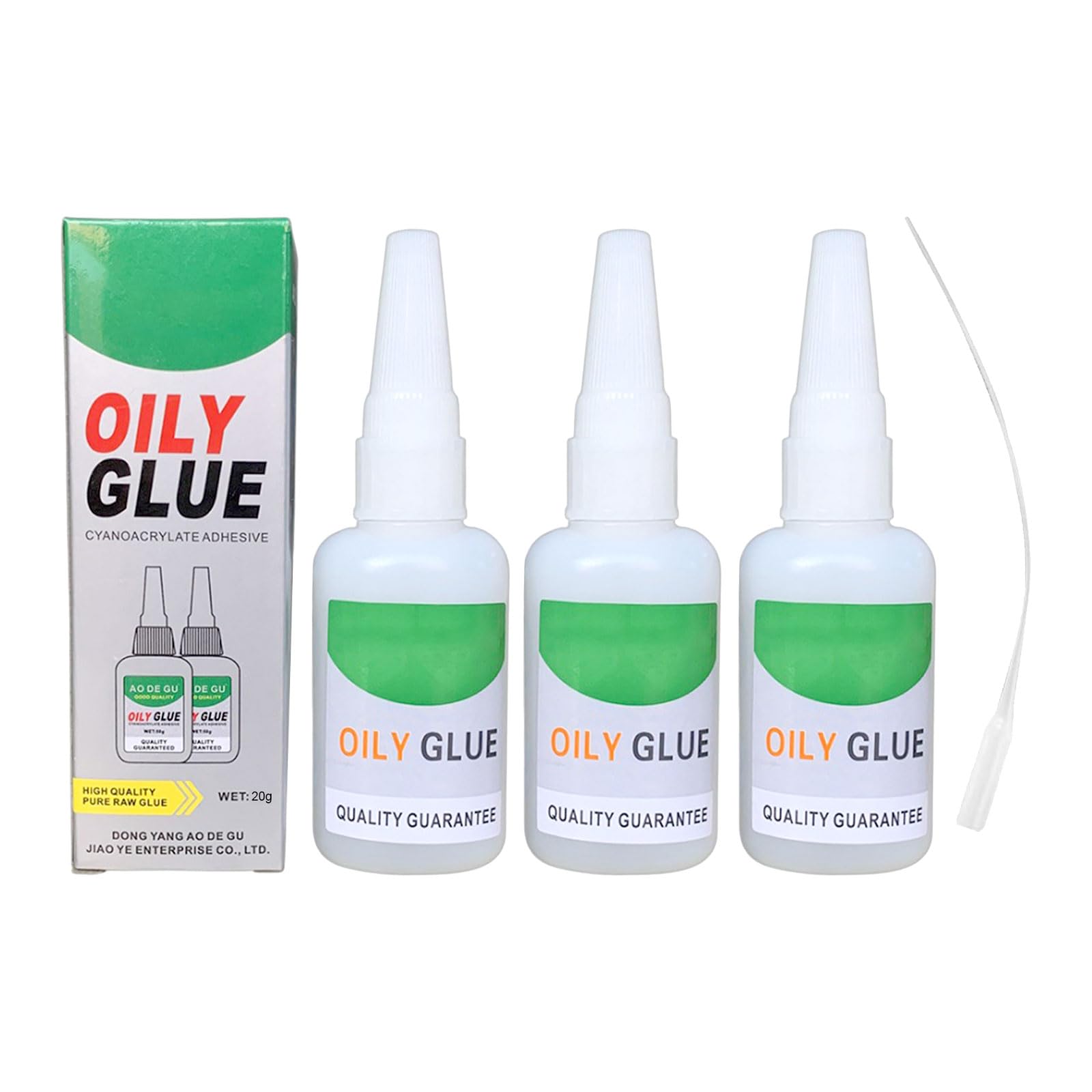 3PCS High Strength Oily Glue - Mighty Universal Welding Adhesive for Ceramic, Plastic, Metal, and Leather - Waterproof and Extra Strong