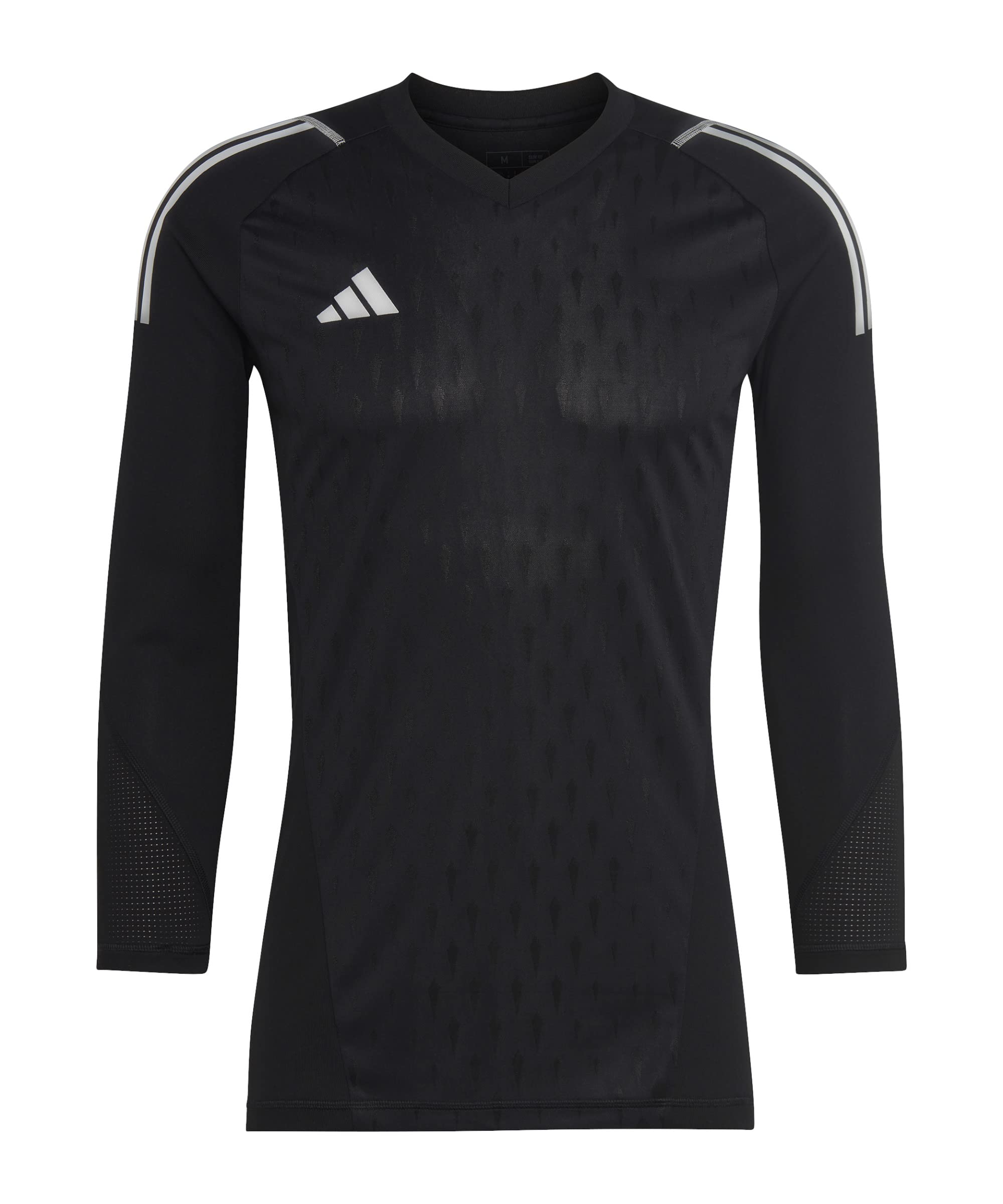 adidas Men's Jersey (Long Sleeve) Tiro 23 Pro Long Sleeve Goalkeeper Jersey, Black, HK7664, Size XL