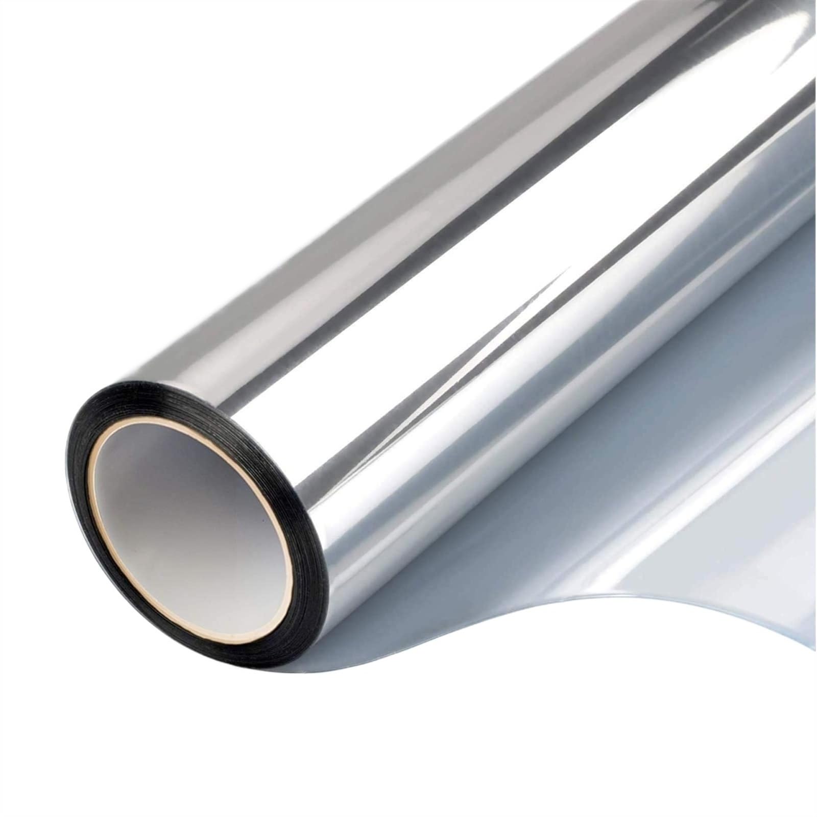 EJvkrbtx One Way Privacy Mirror Window Film Multicolor Multiple Sizes(Silver-silver,50x500 cm)