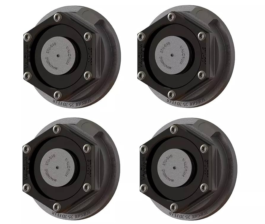 Amazon.com: 4-Pack Valcrum Aluminum Threaded Hub Cap for 6K