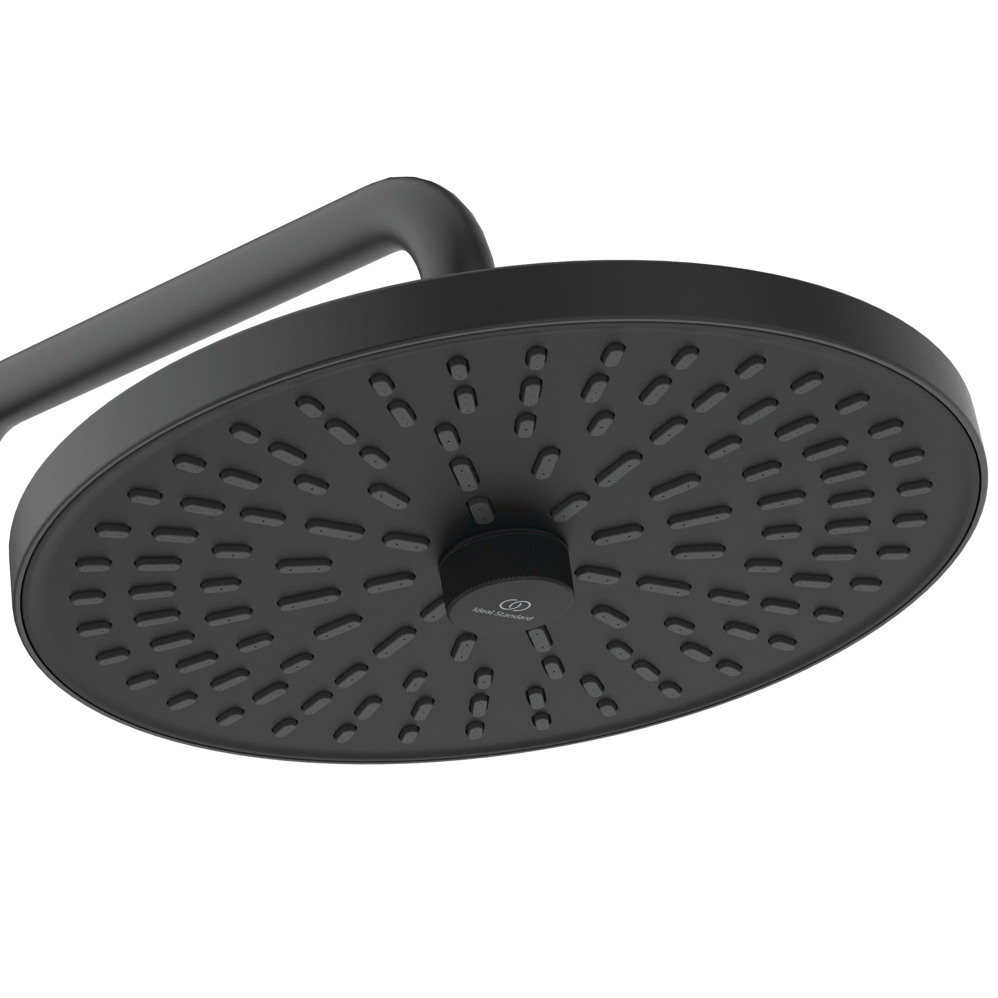 Ideal Standard - Ceratherm T25, Colonne de douche avec thermostatique externe, Kit complet avec mélangeur de douche, Noir soie