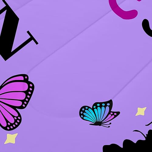 Miniatura 8 de GRAT TIOC Juego de edredón de niña negra tamaño individual para niños, juego de ropa de cama mágica para niñas afroamericanas, juego de edredón con