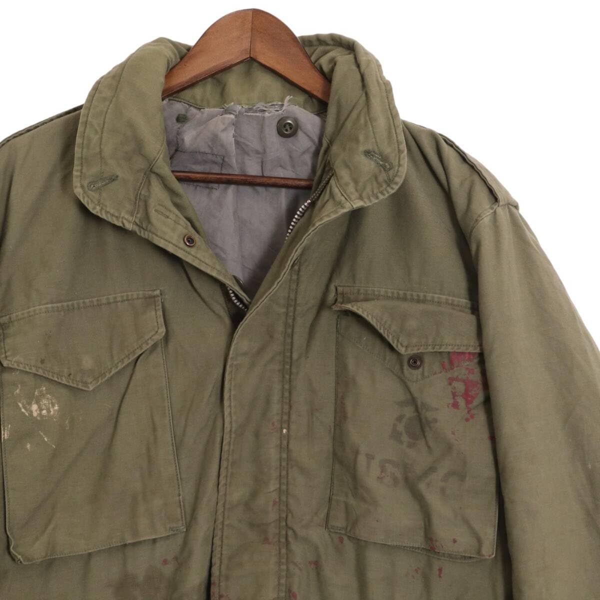Amazon.co.jp: 60年代 米軍実物 U.S.ARMY M-65 フィールドジャケット 