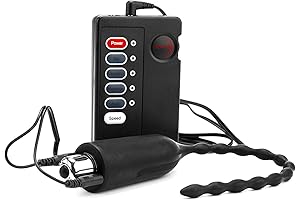 Urethral Dilator Electric Shock Penis Plugmulti-Frequency Plug Catheter with Silicone Stimulation