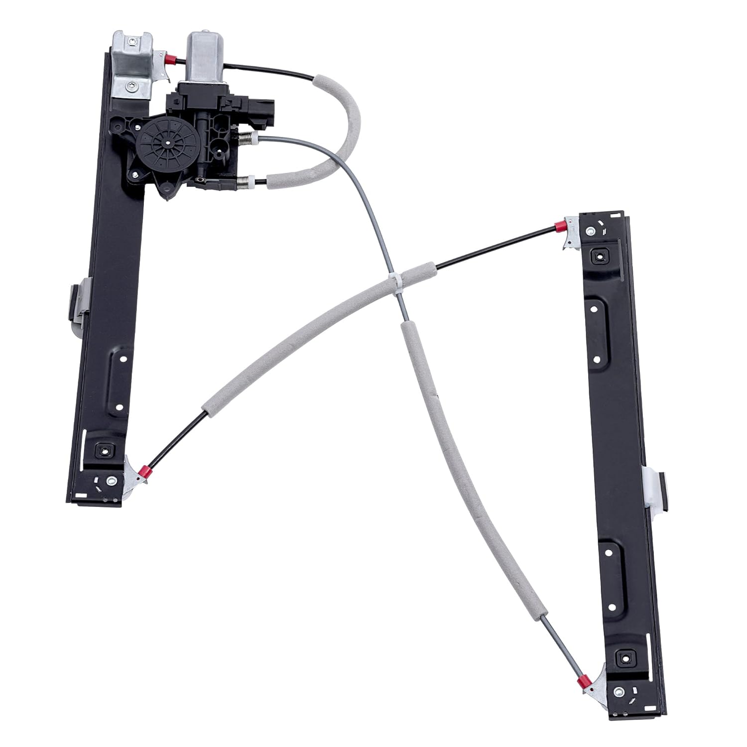 Power Window Regulator with Motor,Front Driver Side Compatible with Jaguar XF 2009 2010 2011 2012 2013 2014 2015,XFR 2010 2011 2012 2013-2015,XFR-S 2013 2014 2015,Replace C2Z31201 8X23F23201AD